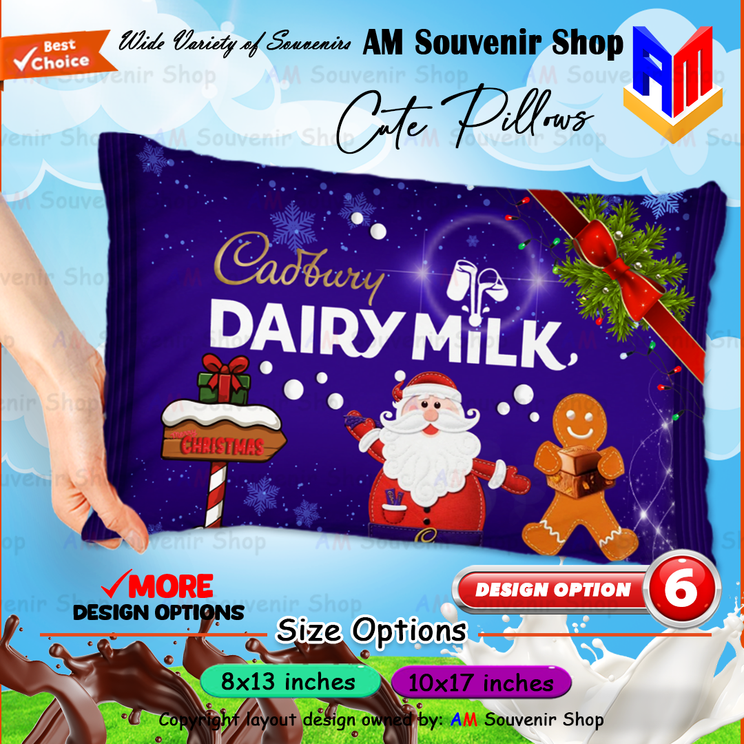 Dairy Milk Cadbury Soft Rectangle Pillow