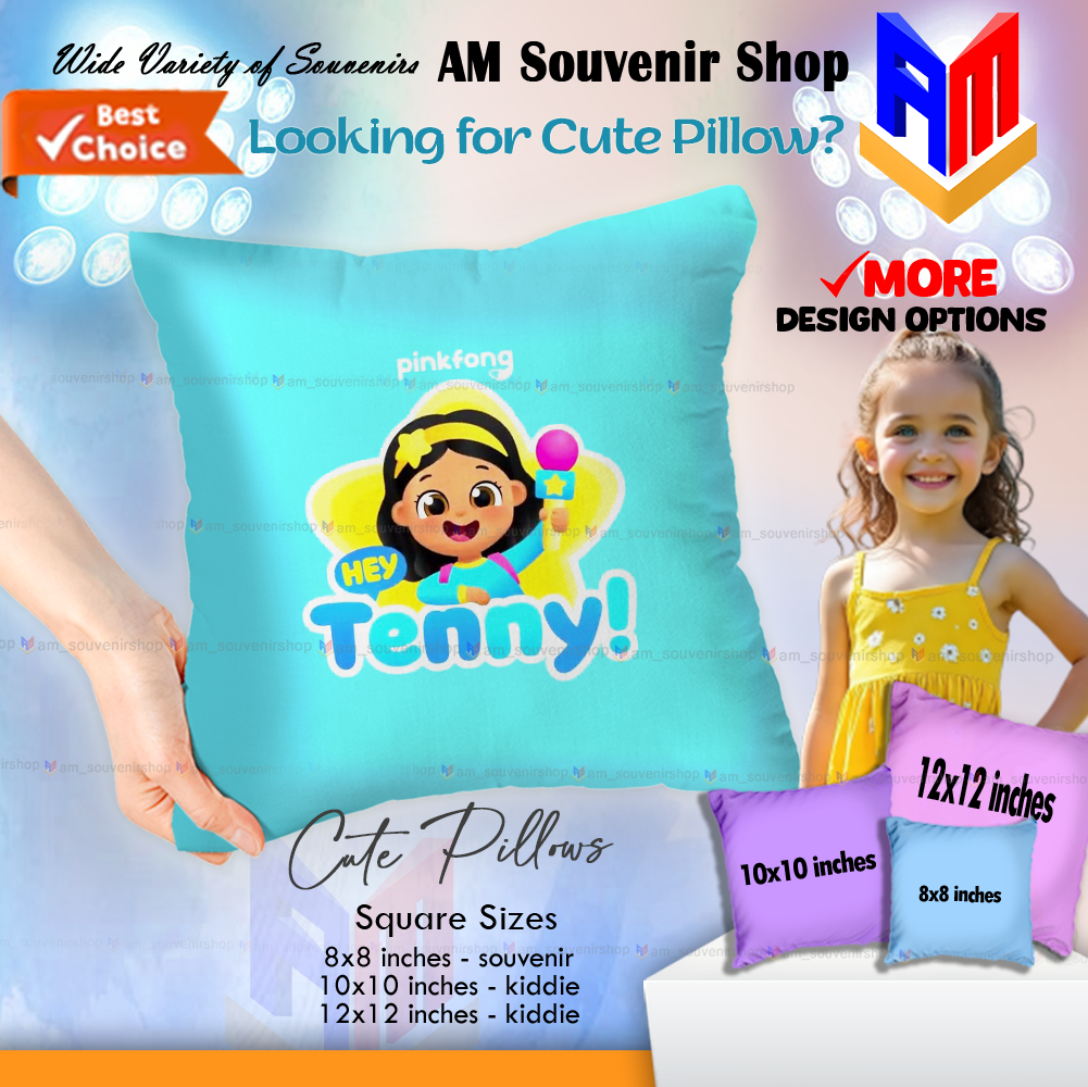 Hey Tenny! Fluffy Soft Pillow