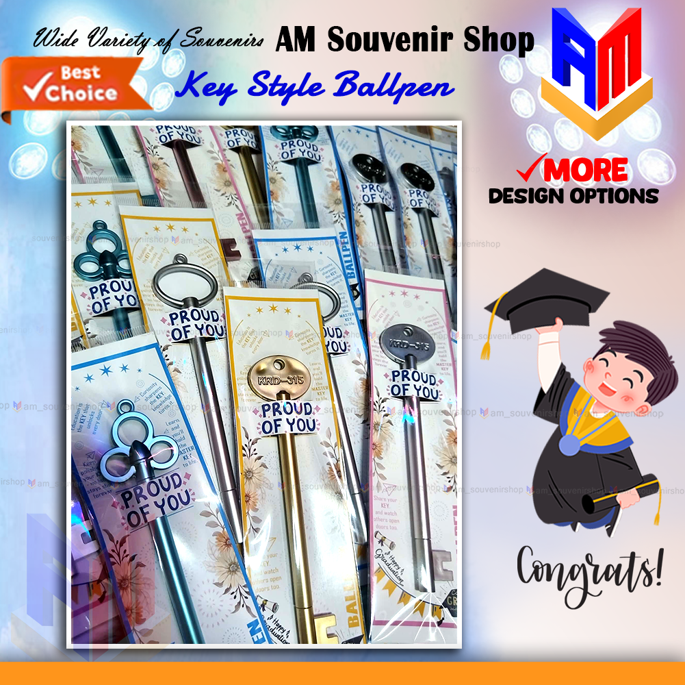 🔑🖊 Key Style Ballpen – “Proud of You” Edition