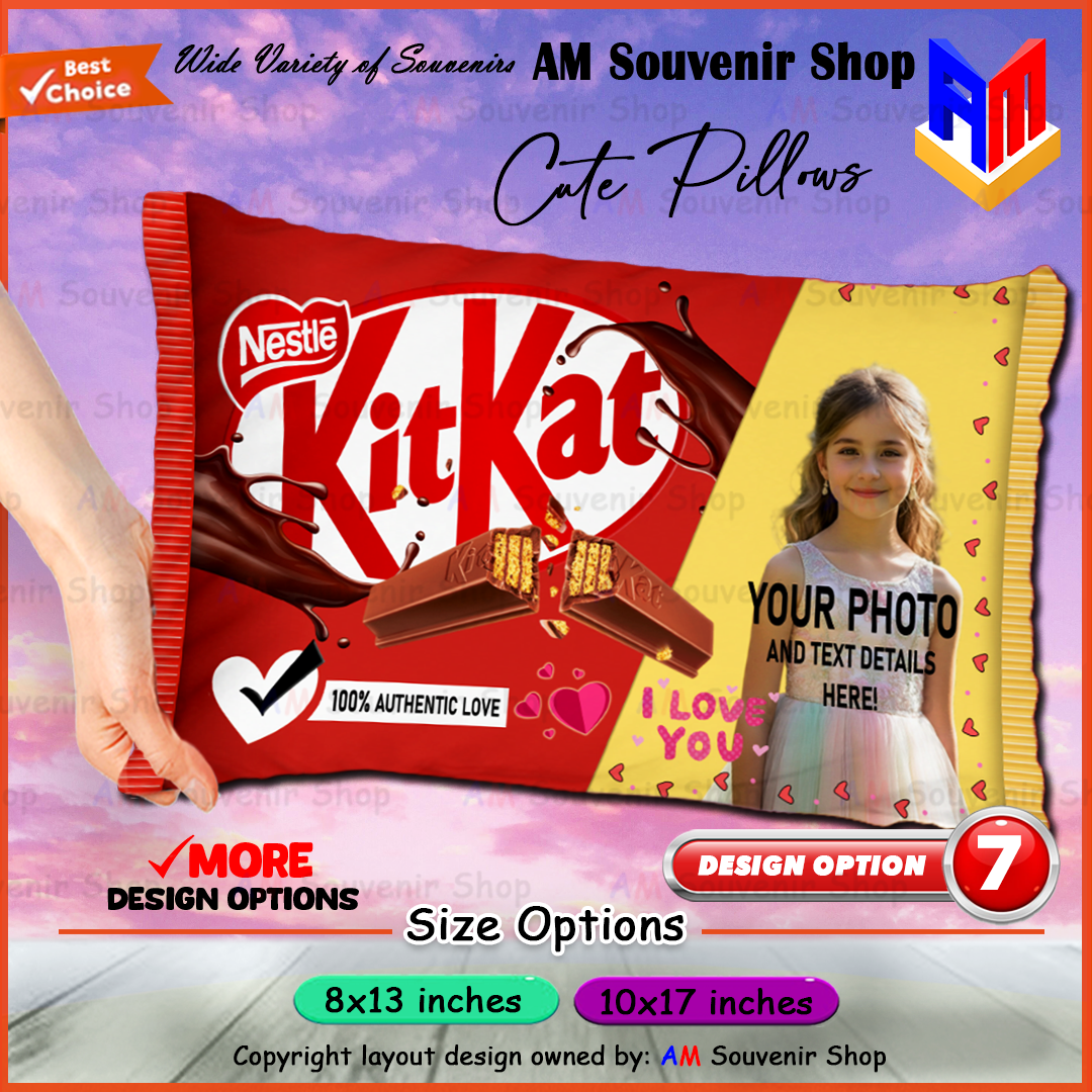 Kitkat Soft Pillow - Rectangle