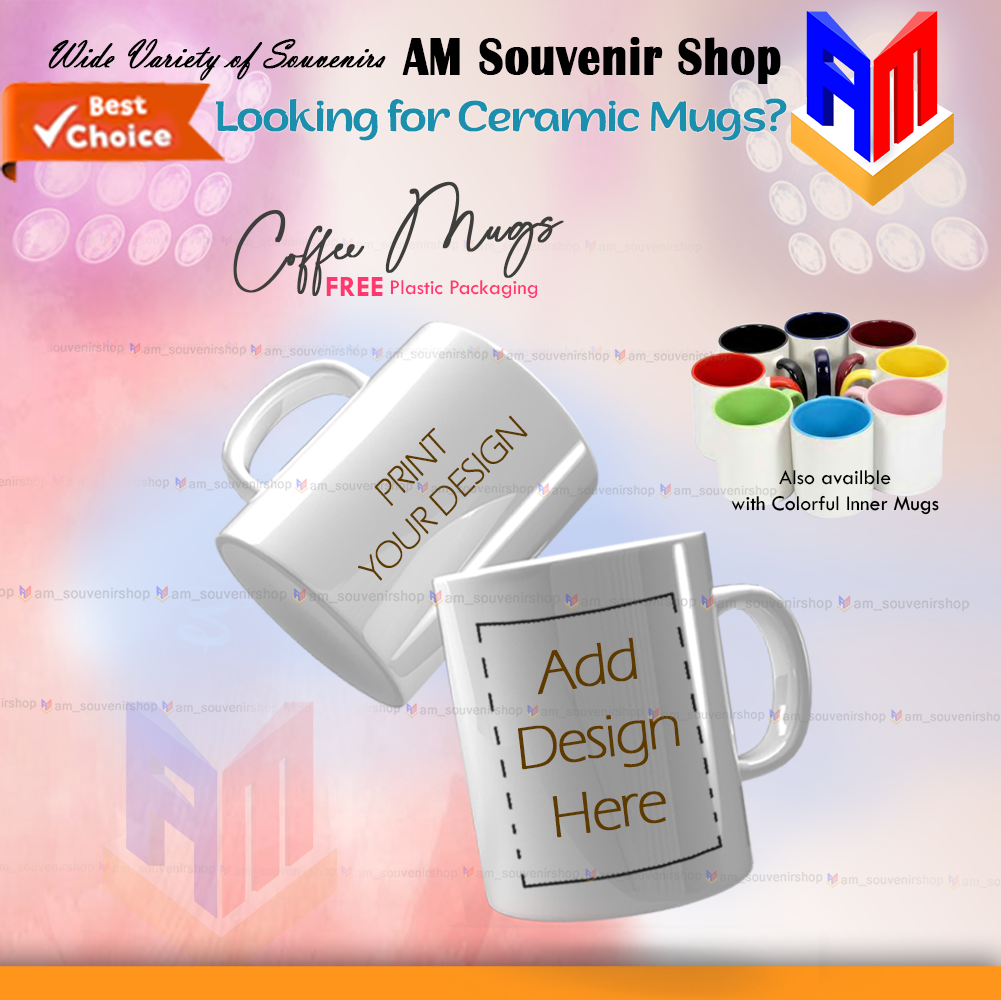 Personalized Ceramic Coffee Mug – Custom Name & Photo Printed Gift